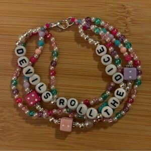 Cruel Summer friendship bracelet